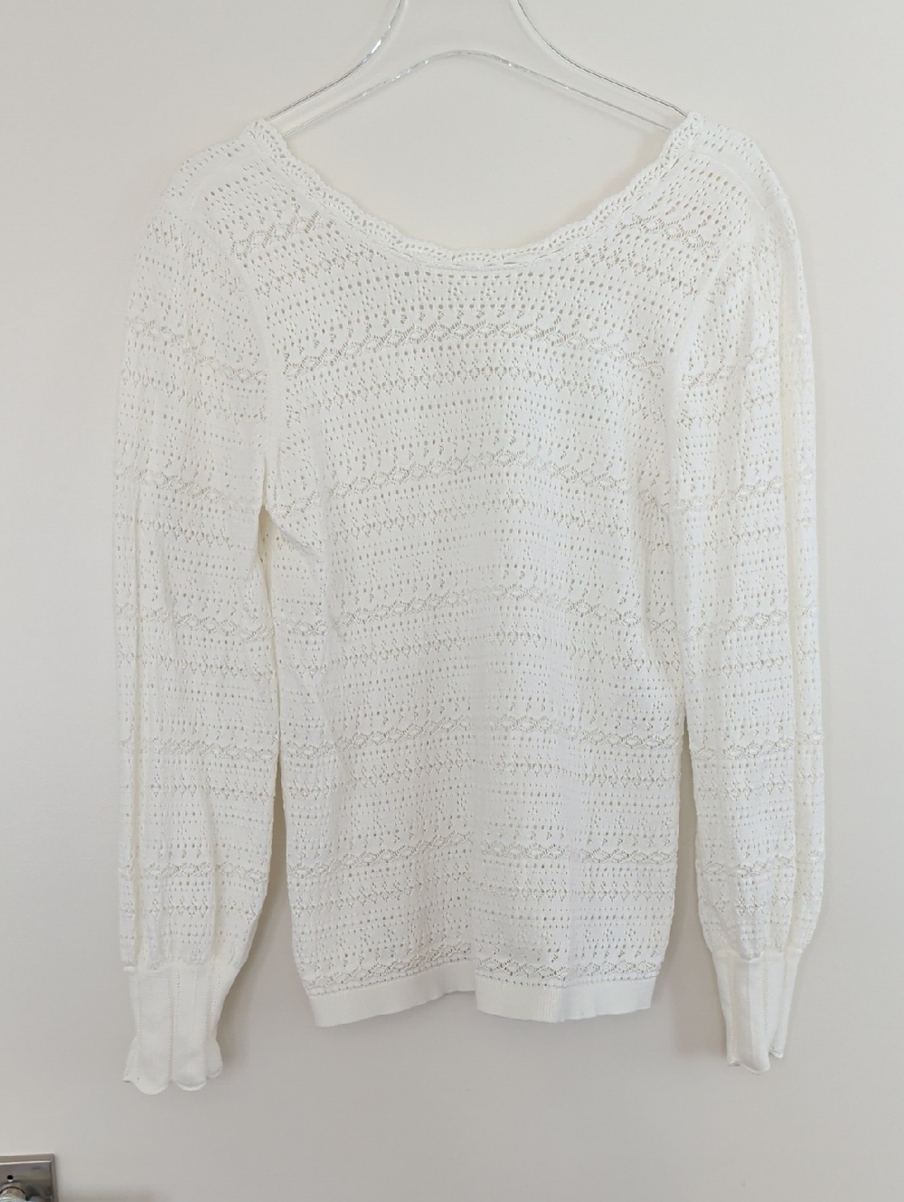 Sezane Brandy Jumper in Ecru Size XL - Picture 6 of 13